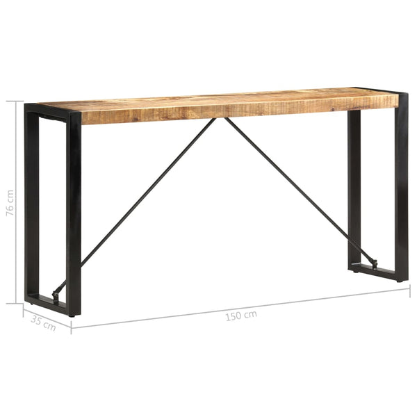 Hall Tables Console Table 150X35x76 Cm Solid Mango Wood