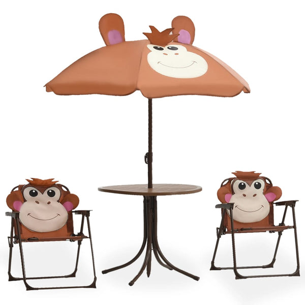 Patio Furniture Sets 3 Piece Kids' Garden Bistro Set With Parasol