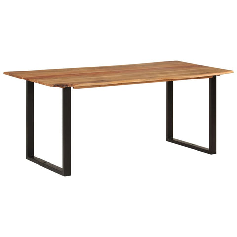 Dining Tables Dining Table 180X90x76 Cm Solid Acacia Wood