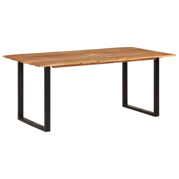 Dining Tables Dining Table 180X90x76 Cm Solid Acacia Wood