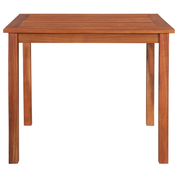 Patio & Garden Tables Garden Table 85X85x74 Cm Solid Acacia Wood