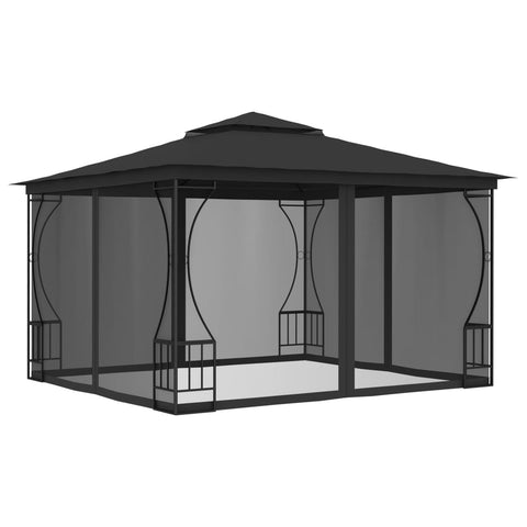 Gazebos & Pergolas Gazebo With Nets 300X300x265 Cm