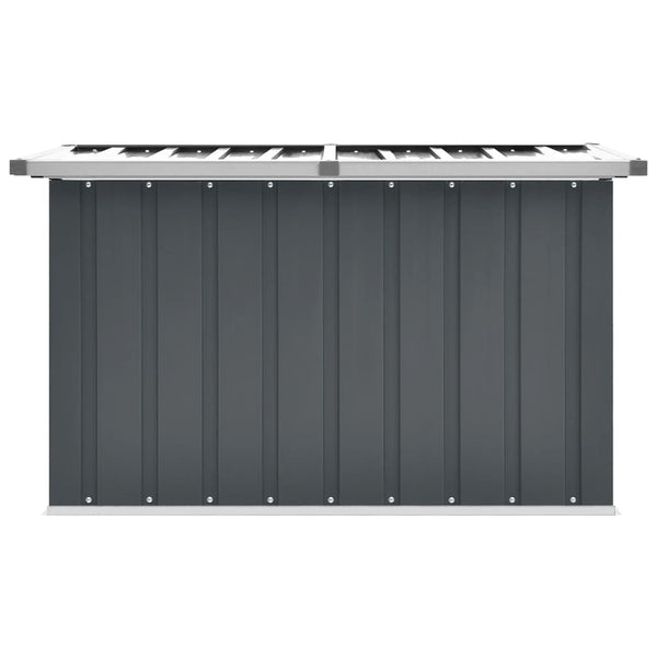 Garden Storage Box Grey 109X67x65 Cm