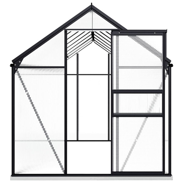 Greenhouses Greenhouse With Base Frame Anthracite Aluminium 9.31 M