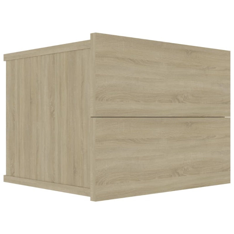 Bedside Tables Bedside Cabinet Sonoma Oak 40X30x30 Cm Engineered Wood