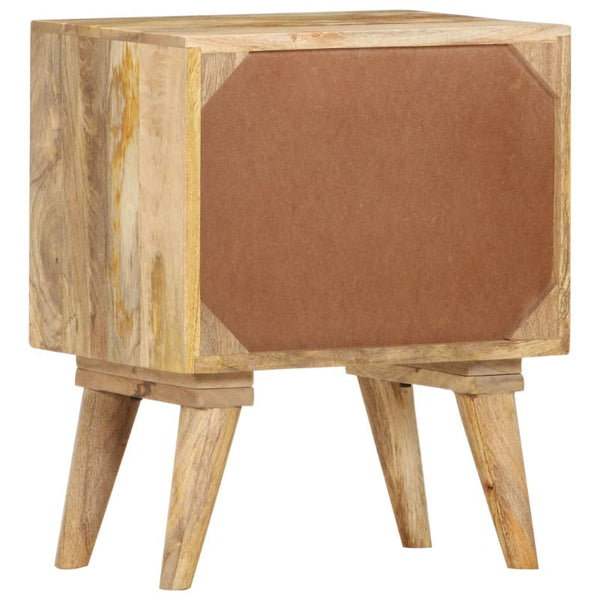 Bedside Tables Bedside Cabinet 40X30x50 Cm Solid Mango Wood