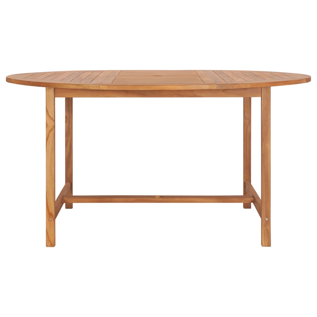 Patio & Garden Tables Garden Table 150X76 Cm Solid Teak Wood