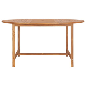 Patio & Garden Tables Garden Table 150X76 Cm Solid Teak Wood