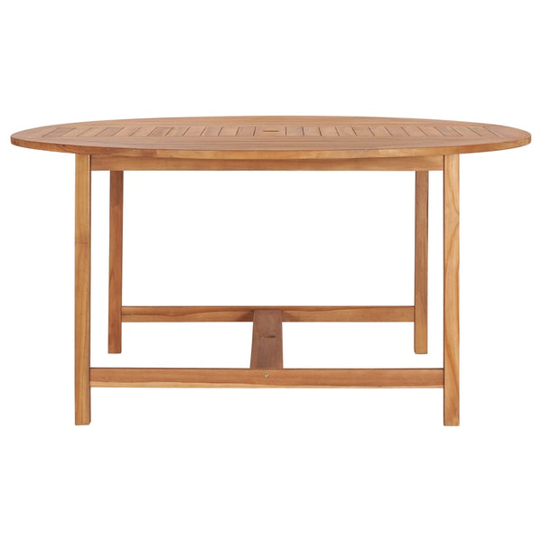 Patio & Garden Tables Garden Table 150X76 Cm Solid Teak Wood