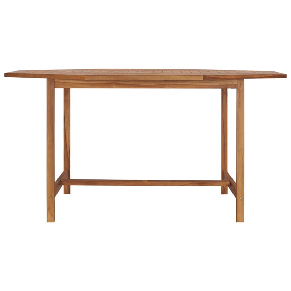 Patio & Garden Tables Garden Table 150X150x75 Cm Solid Teak Wood