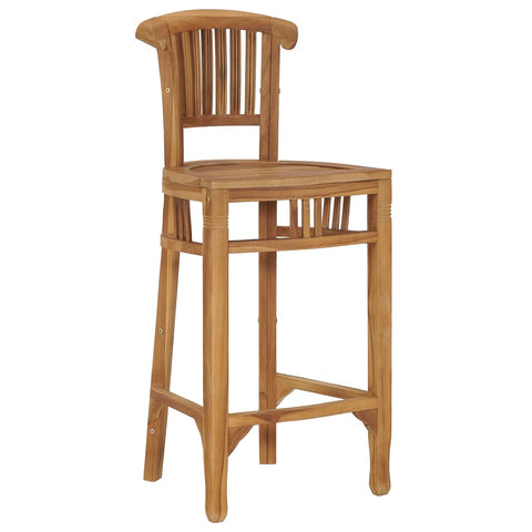 Benches Bar Stools Bar Stool Solid Teak Wood