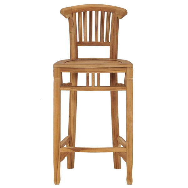 Benches Bar Stools Bar Stool Solid Teak Wood