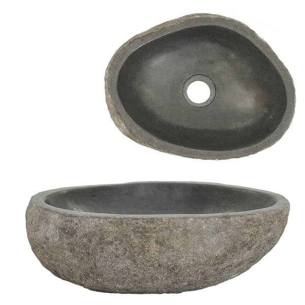 Bathroom Sinks Basin River Stone Oval 29 38 Cm