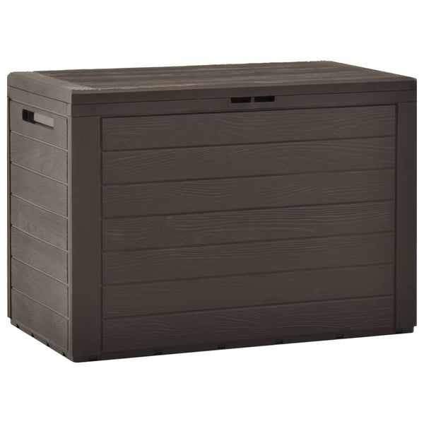 Storage Deck Boxes Garden Storage Box Brown 78X44x55 Cm