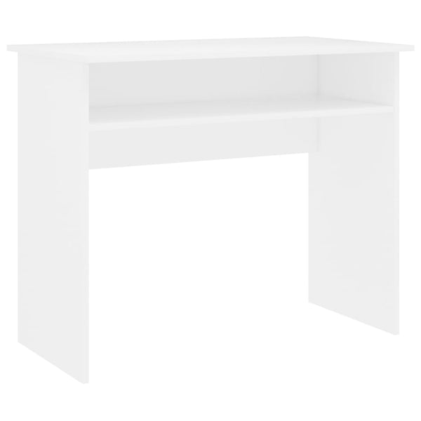 Home Office Desks Desk White 90X50x74 Cm Engineered Wood