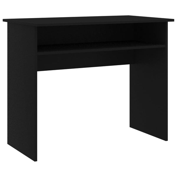 Home Office Desks Desk Black 90X50x74 Cm Engineered Wood