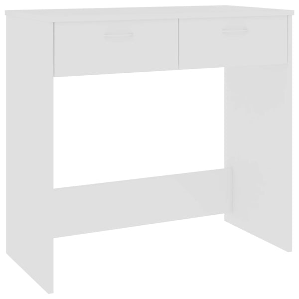 Home Office Desks Desk White 80X40x75 Cm Engineered Wood