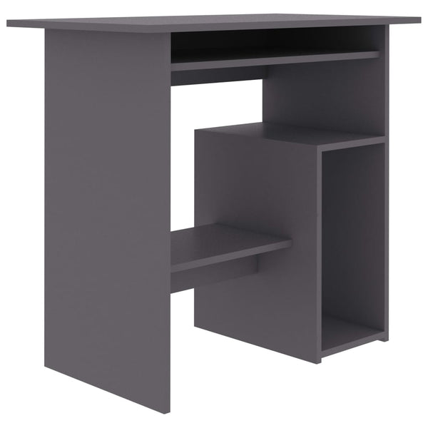 Home Office Desks Desk Grey 80X45x74 Cm Engineered Wood