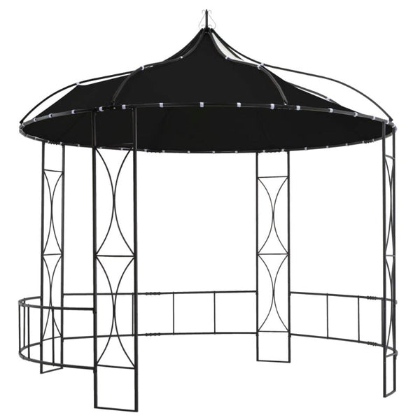 Gazebos & Pergolas Gazebo 300X290 Cm Anthracite Round