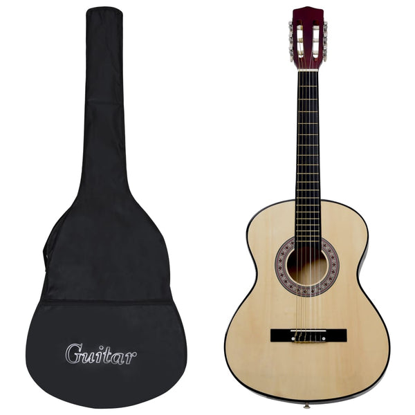 Acoustic Guitars 12 Piece Classical Guitar Beginner Set 4/4 39 Inches