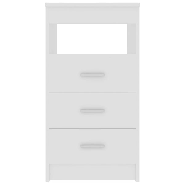 Cabinets & Cupboards Drawer Cabinet White 40X50x76 Cm Engineered Wood