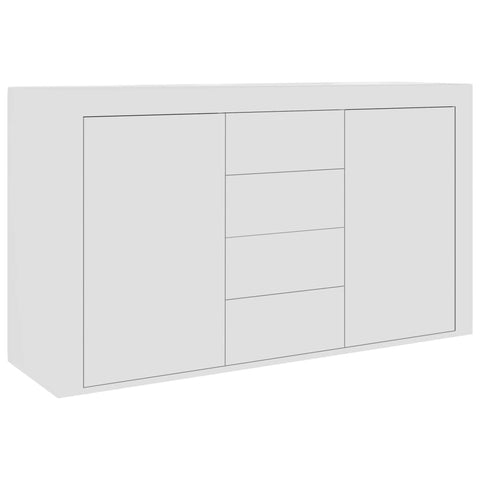 Sideboards & Buffets Sideboard White 120X36x69 Cm Engineered Wood