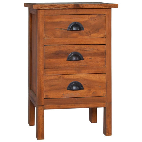 Bedside Tables Bedside Cabinet 40X35x60 Cm Solid Teak Wood