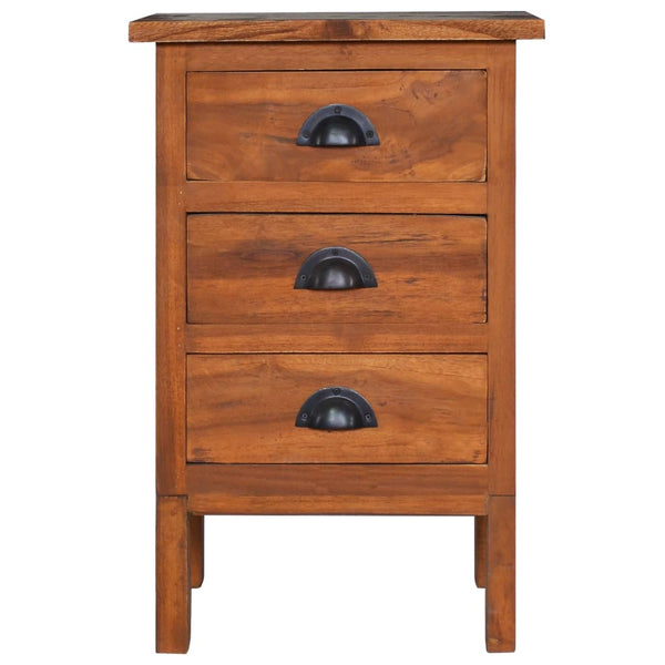 Bedside Tables Bedside Cabinet 40X35x60 Cm Solid Teak Wood