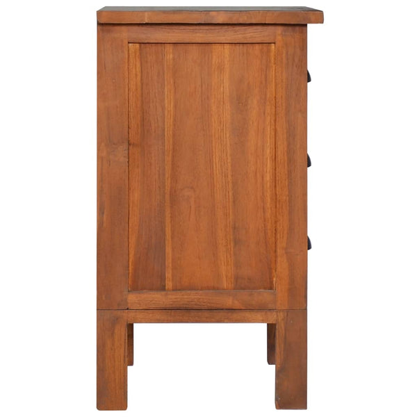 Bedside Tables Bedside Cabinet 40X35x60 Cm Solid Teak Wood