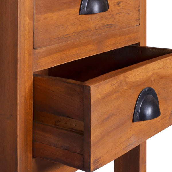 Bedside Tables Bedside Cabinet 40X35x60 Cm Solid Teak Wood