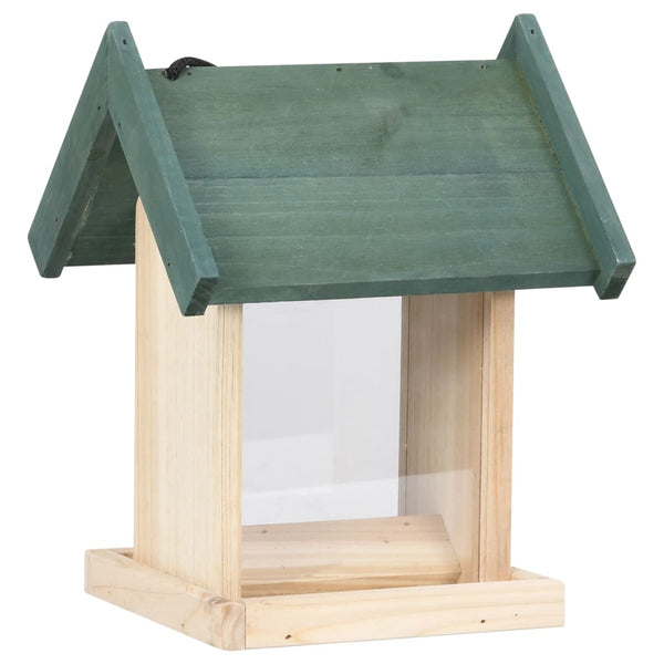 Bird Feeders 4 Pcs Firwood