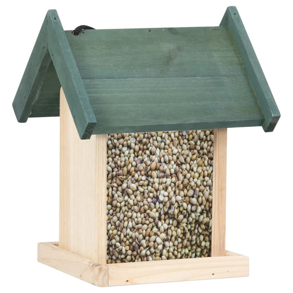 Bird Feeders 4 Pcs Firwood