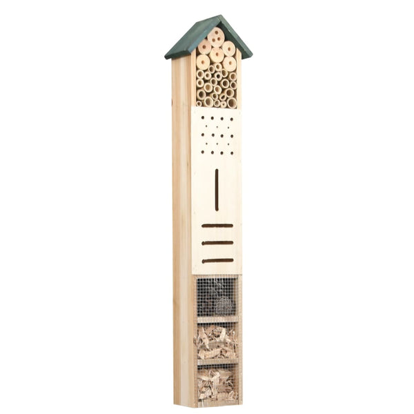 Bird Feeders Insect Hotel 15X11x150 Cm Firwood