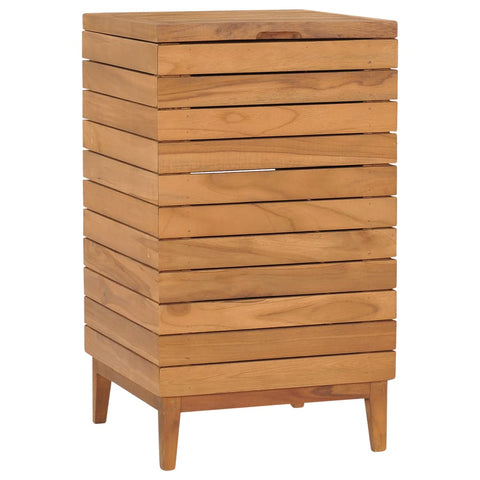 Laundry Baskets & Hampers Laundry Basket 40X40x70 Cm Solid Teak Wood