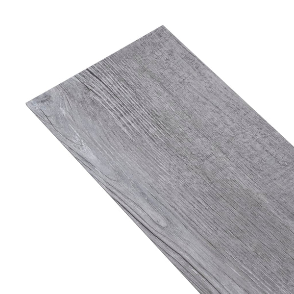 Laminate Flooring Pvc Flooring Planks 5.02 M Mm Self Adhesive Matt Wood Grey