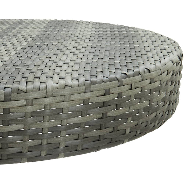 Patio & Garden Tables Garden Table Grey 75.5X106 Cm Poly Rattan