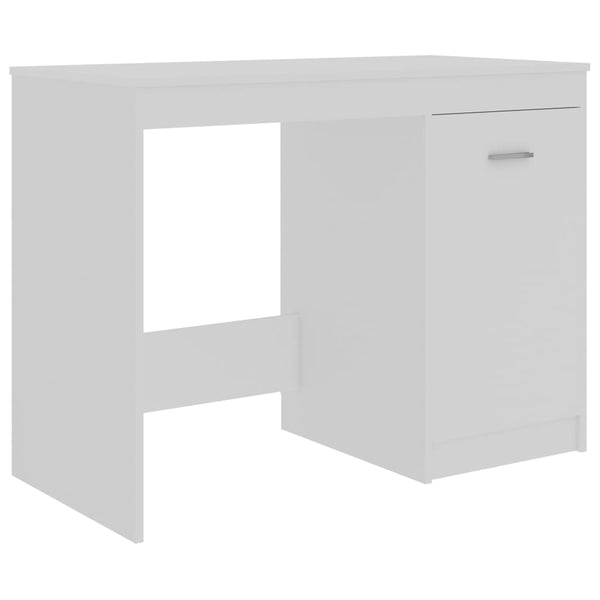 Home Office Desks Desk White 140X50x76 Cm Engineered Wood