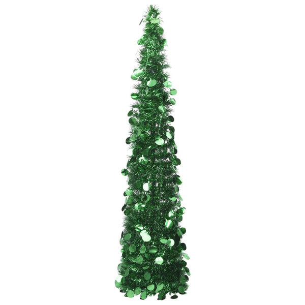 Seasonal Decorations Pop Up Artificial Christmas Tree Green 150 Cm Pet