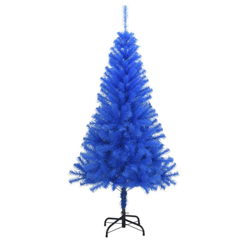 Seasonal Decorations Artificial Christmas Tree With Stand Blue 150 Cm Pvc