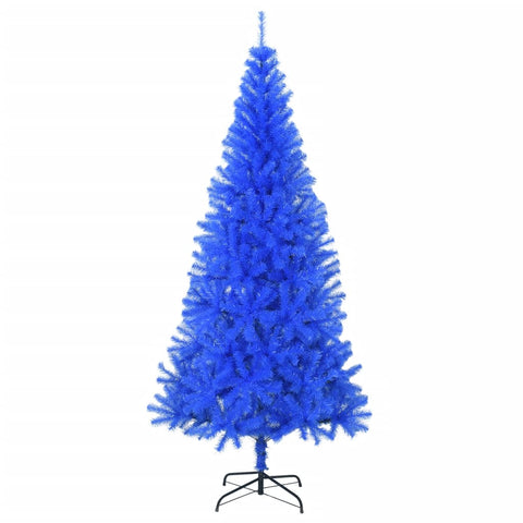 Seasonal Decorations Artificial Christmas Tree With Stand Blue 180 Cm Pvc