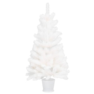 Seasonal Decorations Artificial Christmas Tree Lifelike Needles White 90 Cm