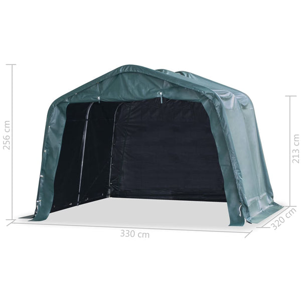 Marquees Removable Livestock Tent Pvc 550 G/M 3.3X3.2 Dark Green