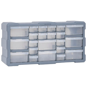 Tool Cabinets & Cupboards Multi Drawer Organiser With 22 Drawers 49X16x25.5 Cm