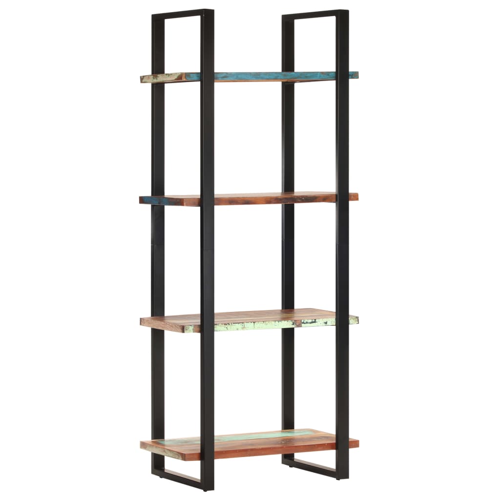 Seasonal Decorations 4 Tier Bookcase 80X40x180 Cm Solid Reclaimed Wood