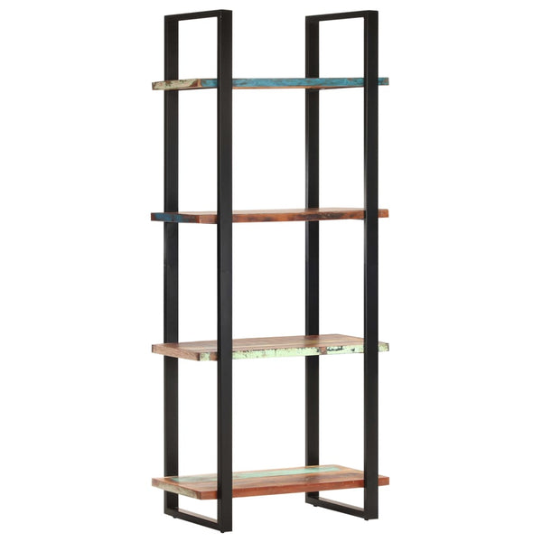 Seasonal Decorations 4 Tier Bookcase 80X40x180 Cm Solid Reclaimed Wood