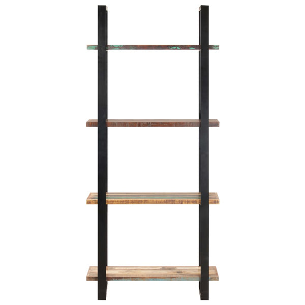 Seasonal Decorations 4 Tier Bookcase 80X40x180 Cm Solid Reclaimed Wood