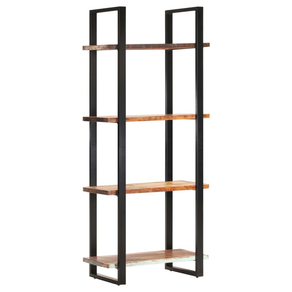 Seasonal Decorations 4 Tier Bookcase 80X40x180 Cm Solid Reclaimed Wood