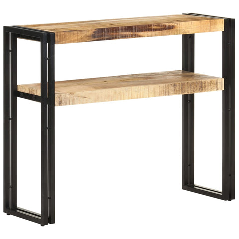 Tables Console Table 90X30x75 Cm Rough Mango Wood