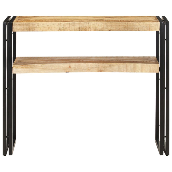 Tables Console Table 90X30x75 Cm Rough Mango Wood