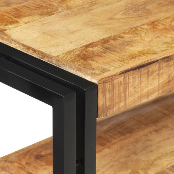 Tables Console Table 90X30x75 Cm Rough Mango Wood